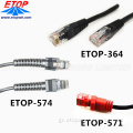 Προσαρμοσμένο καλώδιο δικτύου 300V RJ45 Ethernet